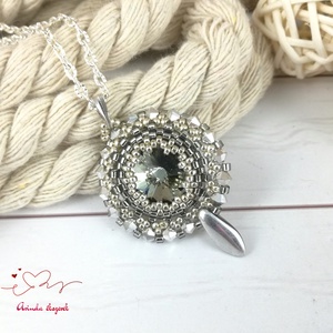 Csillogó álmok szürke swarovski nyaklánc egyedi kristály esküvő alkalmi koszorúslány örömanya menyasszony násznagy - esküvő - ékszer - nyaklánc - Meska.hu Csillogó álmok szürke swarovski nyaklánc egyedi kristály esküvő alkalmi koszorúslány örömanya menyasszony násznagy - esküvő - ékszer - nyaklánc - Meska.hu
