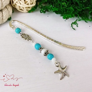 Tengeri csillag könyvjelző egyedi ajándék ballagásra évzáróra pedagógusnak születésnapra névnapra nőnek lánynak  - könyv & zene - könyvjelző - Meska.hu