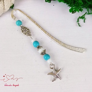 Tengeri csillag könyvjelző egyedi ajándék ballagásra évzáróra pedagógusnak születésnapra névnapra nőnek lánynak  - könyv & zene - könyvjelző - Meska.hu