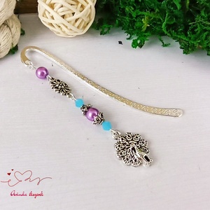 Páva könyvjelző egyedi ajándék ballagásra évzáróra pedagógusnak születésnapra névnapra nőnek lánynak  - könyv & zene - könyvjelző - Meska.hu