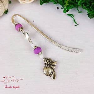 Lila kalap könyvjelző egyedi ajándék ballagásra évzáróra pedagógusnak születésnapra névnapra nőnek lánynak  - könyv & zene - könyvjelző - Meska.hu