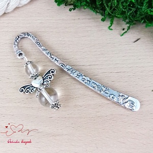 Hegyikristály ásvány angyal könyvjelző egyedi ajándék ballagásra évzáróra pedagógusnak születésnapra névnapra nőnek lány - könyv & zene - könyvjelző - Meska.hu