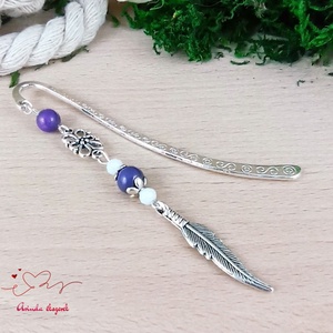 Lila toll könyvjelző egyedi ajándék ballagásra évzáróra pedagógusnak születésnapra névnapra nőnek lánynak - könyv & zene - könyvjelző - Meska.hu