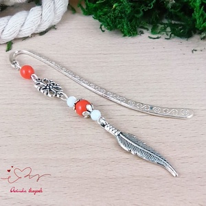 Piros toll könyvjelző egyedi ajándék ballagásra évzáróra pedagógusnak születésnapra névnapra nőnek lánynak  - könyv & zene - könyvjelző - Meska.hu