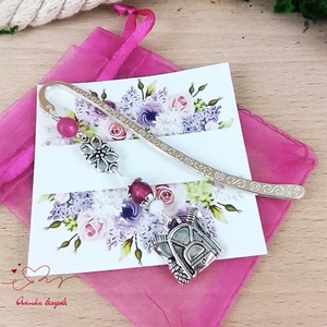 Pink hátizsák könyvjelző egyedi ajándék ballagásra évzáróra pedagógusnak születésnapra névnapra nőnek lánynak  - könyv & zene - könyvjelző - Meska.hu