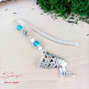 Világoskék fáraó könyvjelző egyedi ajándék ballagásra évzáróra pedagógusnak születésnapra névnapra nőnek lánynak  - könyv & zene - könyvjelző - Meska.hu