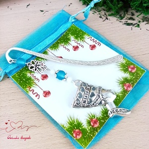 Világoskék fáraó könyvjelző egyedi ajándék ballagásra évzáróra pedagógusnak születésnapra névnapra nőnek lánynak  - könyv & zene - könyvjelző - Meska.hu