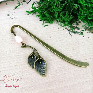 Rózsaszín kála könyvjelző egyedi ajándék ballagásra évzáróra pedagógusnak születésnapra névnapra - könyv & zene - könyvjelző - Meska.hu