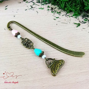 Bronz táska könyvjelző egyedi ajándék ballagásra évzáróra pedagógusnak születésnapra névnapra nőnek lánynak  - könyv & zene - könyvjelző - Meska.hu