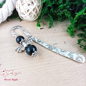 Fekete tekla angyal könyvjelző - könyv & zene - könyvjelző - Meska.hu