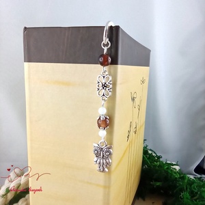 Barna bagoly könyvjelző  - könyv & zene - könyvjelző - Meska.hu