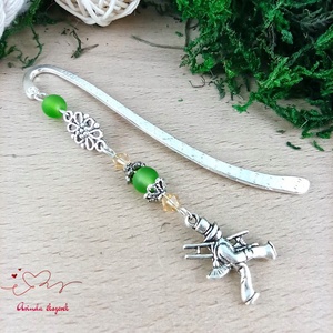 Kéményseprő könyvjelző  - könyv & zene - könyvjelző - Meska.hu