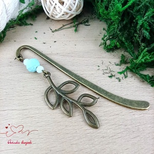 Leveles ág könyvjelző - könyv & zene - könyvjelző - Meska.hu