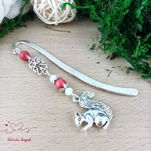 Mókus könyvjelző , Könyv & Zene, Könyvjelző, Ékszerkészítés, Gyöngyfűzés, gyöngyhímzés, MESKA