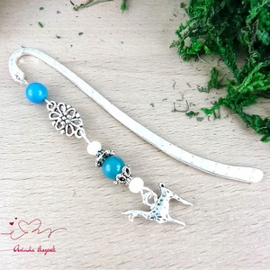 Láma alpakka könyvjelző , Könyv & Zene, Könyvjelző, Ékszerkészítés, Gyöngyfűzés, gyöngyhímzés, MESKA