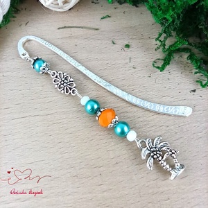 Pálmafa könyvjelző  - könyv & zene - könyvjelző - Meska.hu