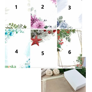 Kék virág könyvjelző  - könyv & zene - könyvjelző - Meska.hu