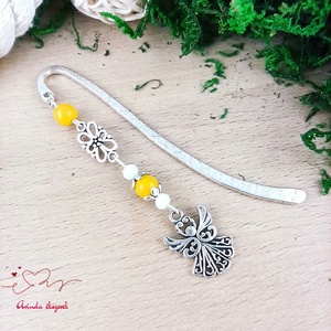 Angyalkás könyvjelző pedagógusnapra - kedves ajándék tanároknak és óvónőknek sárga színben - könyv & zene - könyvjelző - Meska.hu