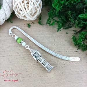 Big Ben könyvjelző � angoltanár ajándék pedagógusnapra, évzáróra, egyedi fém könyvjelző London motívummal - könyv & zene - könyvjelző - Meska.hu