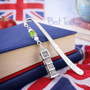 Big Ben könyvjelző � angoltanár ajándék pedagógusnapra, évzáróra, egyedi fém könyvjelző London motívummal - Meska.hu