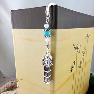 Big Ben könyvjelző � angoltanár ajándék pedagógusnapra, évzáróra, egyedi fém könyvjelző London motívummal - könyv & zene - könyvjelző - Meska.hu