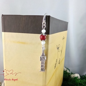 Big Ben könyvjelző � angoltanár ajándék pedagógusnapra, évzáróra, egyedi fém könyvjelző London motívummal - könyv & zene - könyvjelző - Meska.hu