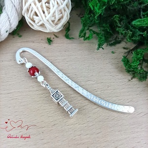 Big Ben könyvjelző � angoltanár ajándék pedagógusnapra, évzáróra, egyedi fém könyvjelző London motívummal - könyv & zene - könyvjelző - Meska.hu