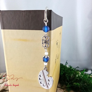 Sötétkék festőpalettás könyvjelző � pedagógusnapi és évzáró ajándék tanároknak - könyv & zene - könyvjelző - Meska.hu