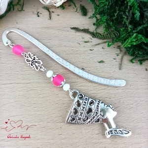 Pink fáraó mintás könyvjelző � történelemtanár ajándék - könyv & zene - könyvjelző - Meska.hu