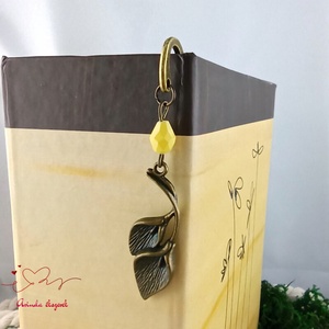 Kála virágos könyvjelző � egyedi, kézműves ajándék olvasóknak - könyv & zene - könyvjelző - Meska.hu