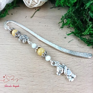 Sárga maci könyvjelző � óvónőnek és dadusnak pedagógusnapra - könyv & zene - könyvjelző - Meska.hu