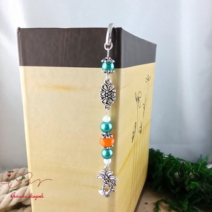 Pálmafás könyvjelző � színes, nyárias hangulatú ajándék - könyv & zene - könyvjelző - Meska.hu