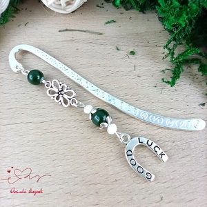 Good Luck patkós könyvjelző � szerencsét hozó újévi ajándék, Könyv & Zene, Könyvjelző, Ékszerkészítés, Gyöngyfűzés, gyöngyhímzés, MESKA