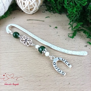 Good Luck patkós könyvjelző � szerencsét hozó újévi ajándék - könyv & zene - könyvjelző - Meska.hu