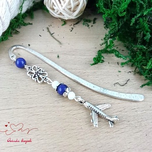 Repülős könyvjelző � utazáskedvelőknek, kézműves ajándék - Meska.hu