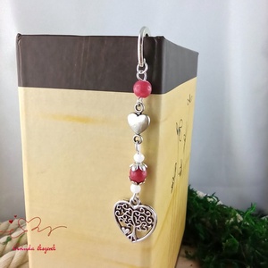 Szív életfa könyvjelző � Anyák napi szeretetjel - könyv & zene - könyvjelző - Meska.hu