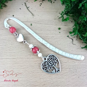 Szív életfa könyvjelző � Anyák napi szeretetjel - Meska.hu