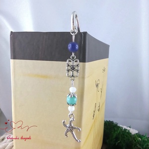 Tengeri csillag könyvjelző � nyugalmat idéző, kézzel készült ajándék - könyv & zene - könyvjelző - Meska.hu