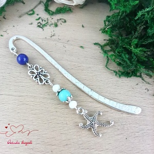 Tengeri csillag könyvjelző � nyugalmat idéző, kézzel készült ajándék - könyv & zene - könyvjelző - Meska.hu