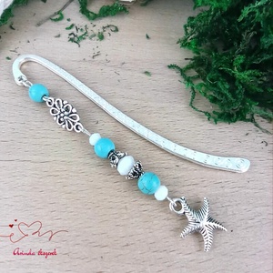 Tengeri csillag könyvjelző � nyugalmat idéző, kézzel készült ajándék - könyv & zene - könyvjelző - Meska.hu