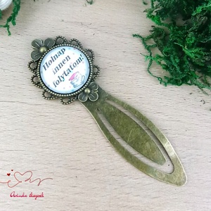 Holnap innen folytatom! üveglencsés könyvjelző � vicces ajándék könyvmolyoknak - könyv & zene - könyvjelző - Meska.hu