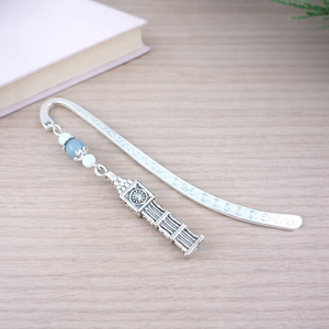 Big Ben könyvjelző � angoltanár ajándék pedagógusnapra, évzáróra, egyedi fém könyvjelző London motívummal, Könyv & Zene, Könyvjelző, Ékszerkészítés, Gyöngyfűzés, gyöngyhímzés, MESKA