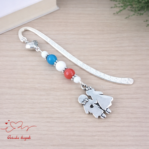 Esküvői család könyvjelző � lánybúcsú ajándék menyasszonynak, Könyv & Zene, Könyvjelző, Ékszerkészítés, Gyöngyfűzés, gyöngyhímzés, MESKA