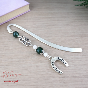 Good Luck patkós könyvjelző � szerencsét hozó újévi ajándék, Könyv & Zene, Könyvjelző, Ékszerkészítés, Gyöngyfűzés, gyöngyhímzés, MESKA