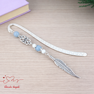 Toll charm könyvjelző � szürke gyöngyökkel, pedagógusnapi ajándék, Könyv & Zene, Könyvjelző, Ékszerkészítés, Gyöngyfűzés, gyöngyhímzés, MESKA