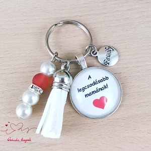 A legcsodásabb mamának idézetes kulcstartó � anyák napi ajándék mamának - Meska.hu