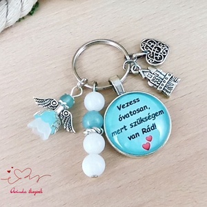 Vezess óvatosan, mert szükségem van Rád! autós kulcstartó � ajándék sofőröknek - táska & tok - kulcstartó & táskadísz - kulcstartó - Meska.hu