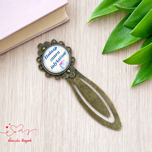 Holnap innen folytatom! üveglencsés könyvjelző � vicces ajándék könyvmolyoknak, Könyv & Zene, Könyvjelző, Ékszerkészítés, Gyöngyfűzés, gyöngyhímzés, MESKA