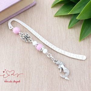 Sellő charm könyvjelző � Mesés, nőies olvasáshoz, Könyv & Zene, Könyvjelző, Ékszerkészítés, Gyöngyfűzés, gyöngyhímzés, MESKA