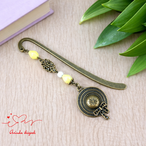 Vintage kalapos könyvjelző � egyedi, kézműves ajándék olvasóknak - Meska.hu